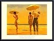 Art Poster Metal Framed Print - Mad Dogs - Artist: Jack Vettriano- Poster Size: 15 X 19