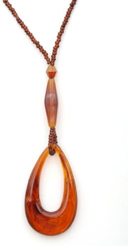 Teardrop Tortoise Necklace