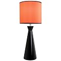 iConic Table Lamp - Orange/Black (21" H)