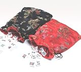 Red/Black Mah Jongg Tiles Carrying Bag - Mah-Jong Accessories