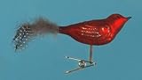 Red Bird Box of 3 3 Ornament
