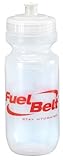 FuelBelt 22-Ounce Bottle with Clear Cap, Clear