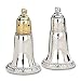 STERLING SALT AND PEPPER SET - SALT AND PEPPER SET, STERLING SILVER