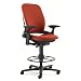 Steelcase Leap V2 Stool, From Official Store, Tomato