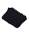 David Archy Men's 10 Pack Basic and Mesh Low Cut Cotton Socks