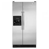 Amana 25 -Cubic Foot Side-by-Side Refrigerator, ASD2522WRS, Stainless Steel