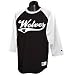 Wolves Baseball Style Black & White Men's T-Shirt
