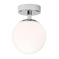 Astro 0323 G9 Denver Ceiling Light including 1 x 40 Watt 230 V Bulb, Chrome