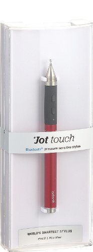 Adonit Jot Touch Bluetooth搭載筆圧対応スタイラスペン レッド JOTT-RD
