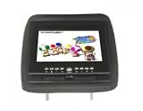 7 TFT Adjustable Headrest w Built-In DVD Player/Game System/VCD/CD/MP3/MP4/JPEG/FM/USB