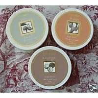 DELON Moisturizing Body Butter Variety 3 Pack one each of Coconut, Mango, and Olive 6.9 oz each