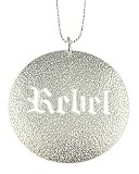 Zo� Chicco Rebel Textured Disc Necklace - 18 Inches
