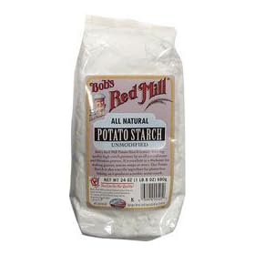 Bob's Red Mill, Potato Starch Unmodified, Gluten Free, 24 oz (1 lb 8 oz) 680 g