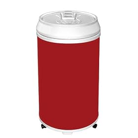 Coola Can Refrigerator/Party Cooler- Premium Burgundy by Creative Cooling