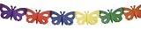 Multicolor Butterfly Paper Garland