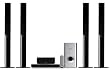 Pioneer DCS-360 Home Cinema System with HDMI & USB Terminals and Tallboy Speakers - Black