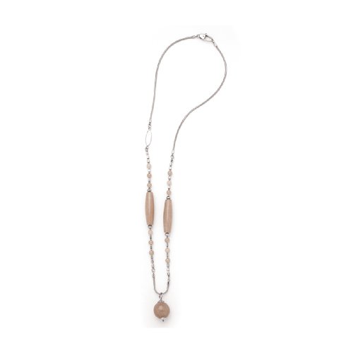 Leonardo Damenkette Edelstahl + Glas 80cm Havanna 011682 Preisvergleich