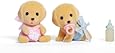 Calico Critters Yellow Lab Twins