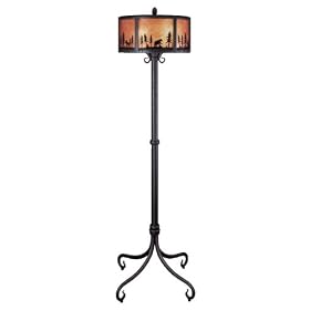 Casablanca Lighting 8602-89 Wilderness Specialty Indoor Textured Matte Black Torchiere... by Casablanca