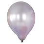Metallic Latex Balloons 12" 50/Bag - Silver