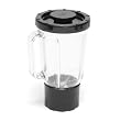 Black Blender Jar Attachment for Stand Mixers