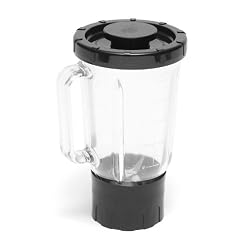 Black Blender Jar Attachment for Stand Mixers