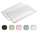 Luxury Egyptian Cotton 300 Thread Count 2-Piece Body Pillowcase Set 21 x 60 Inch, White