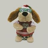 ANIMATED HIP HOP DOG - 9" MUSICAL ANIMATED HIP HOP DOG W/FLAPPING EARS.