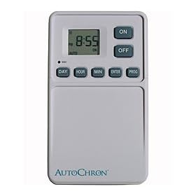 AutoChron Programmable Wall Light Switch Timer