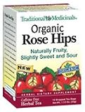 Traditional Medicinal Organic Rose Hips - 16 Bags