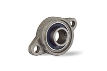 KFL002-15MM, 15mm Mounted Unit Bearing, 2-Bolt Flange
