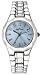 AK Anne Klein #10/8063LBSV Stainless Steel Casual Bracelet Watch