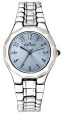 AK Anne Klein #10/8063LBSV Stainless Steel Casual Bracelet Watch