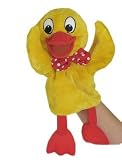 heunec 643475 - Sandmann Handpuppe Schnatterinchen, einfache Version, 26 cm