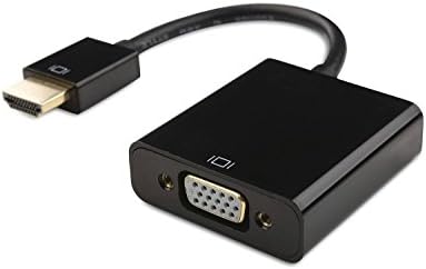 Drunce Active HDMI To VGA Adapter with Micro-USB Power In Black