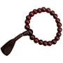 ~ Tibetan 21 BDS ROSE WOOD Wrist Mala ~