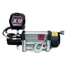 Superwinch 1902B X9 24VDC winch; rated line pull of 9,000 lb/4082 kg with roller fairlead