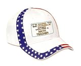 It's hard to be humble when you're a Math Teacher Adult USA Flag Hat / Cap