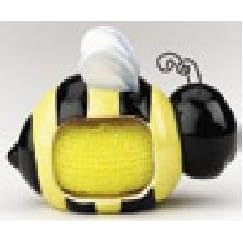 BUMBLE BEE sponge SCRUBBY HOLDER kitchen home decor by Boston Warehouse