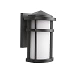 Kichler Lantana Small 1 Light Outdoor Wall Mount Bracket Fixture Textured Granite