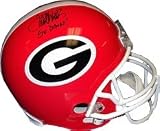 Terrell Davis Autographed/Hand Signed Georgia Bulldogs Full Size Replica Helmet GO Dawgs!- JSA Holog