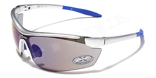 X Loop X6 Sunglasses Wrap Style UV400 Lens for Baseball, Softball, Cycling, Golf, Kayaking and All Active Sports