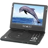 Initial IDM-1295 10.2 Swivel Portable DVD Player