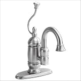 Belle Foret Bronze Bathroom Spiral Handle Faucet
