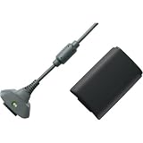 Xbox 360 Black Play & Charge Kit