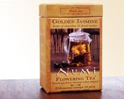 NUMI FLOWERING TEA GOLDEN JASMINE - BLACK TEA (6 BLOSSOMS) by Numi Tea