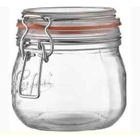 ALMOST UNBREAKABLE: 3 PAK of 33 oz. Le Parfait Canning Jars - Old Fashioned but the Newest Rage... by HercuGlass