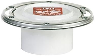 Sioux Chief 884-PTM PVC Total Knockout Flange With Stainless Steel Ring by Sioux Chief Mfg Co.