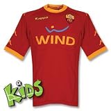AS Roma Boys Home Soccer Shirt 2010-11
