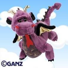 Webkinz Emperor Dragon + Webkinz Bookmark - New with Sealed Tag and Unused Code